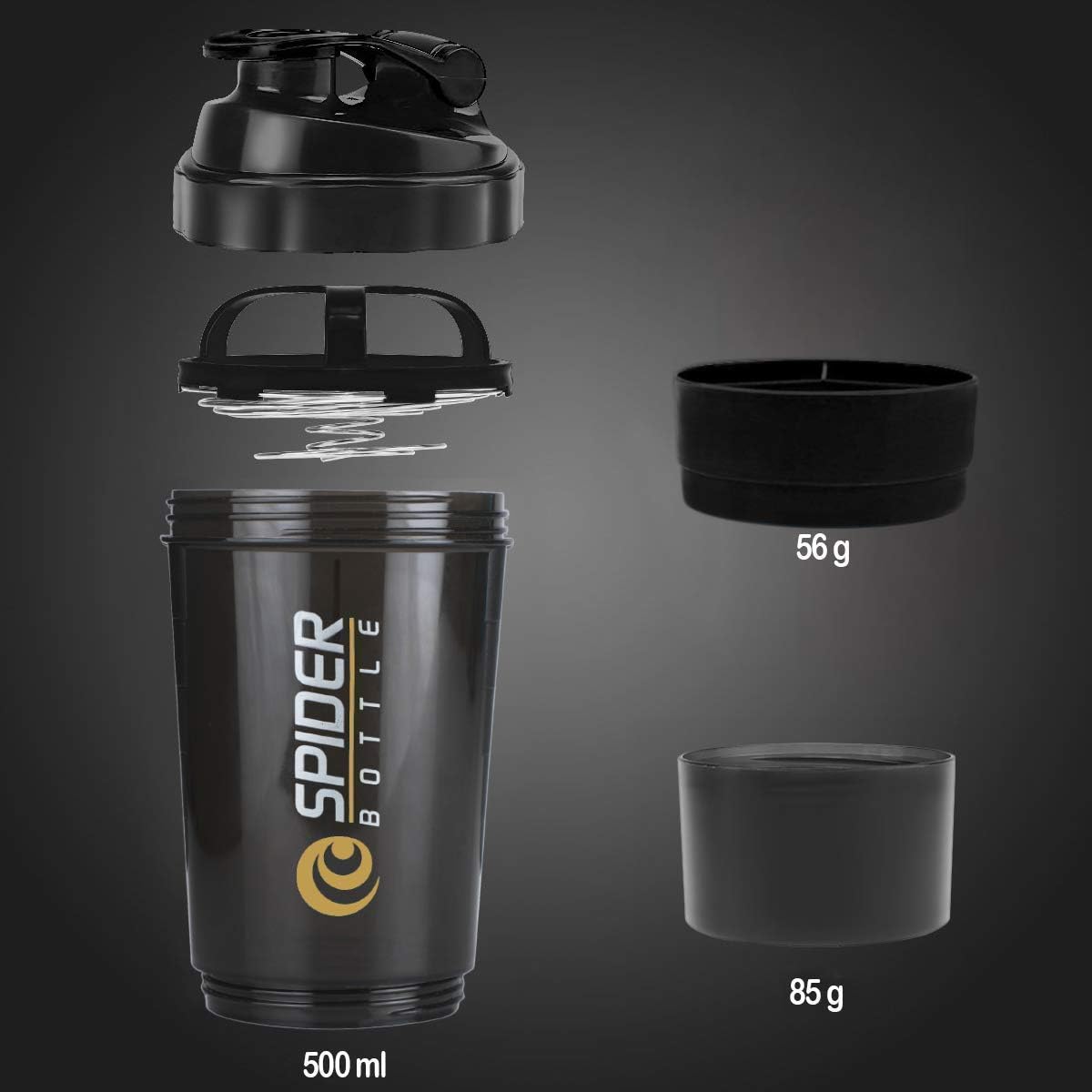 LORDEX - Body Armor Protein Shaker Bottle