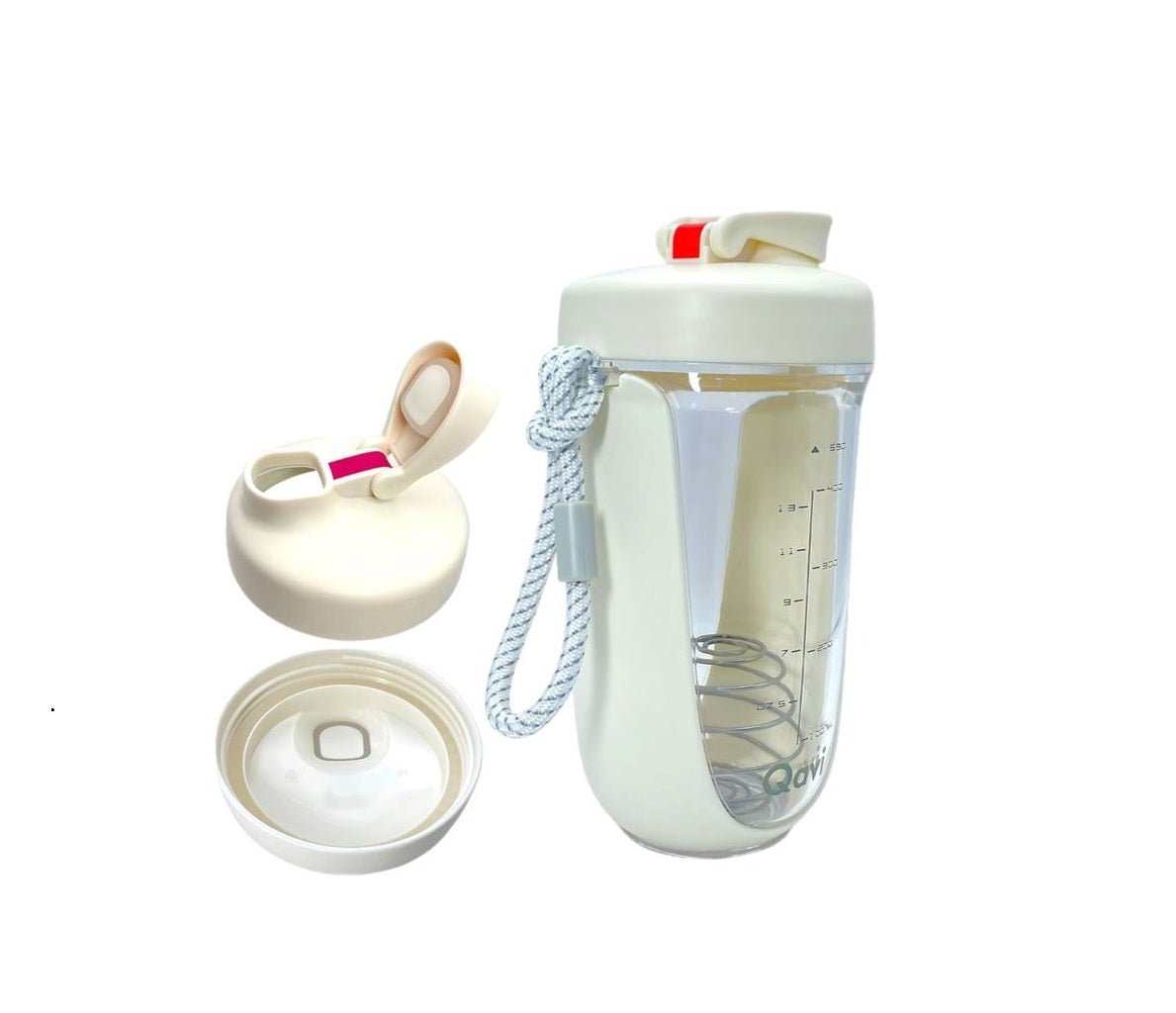 LORDEX - Qavi Premium Shaker Bottle with Rope Handle