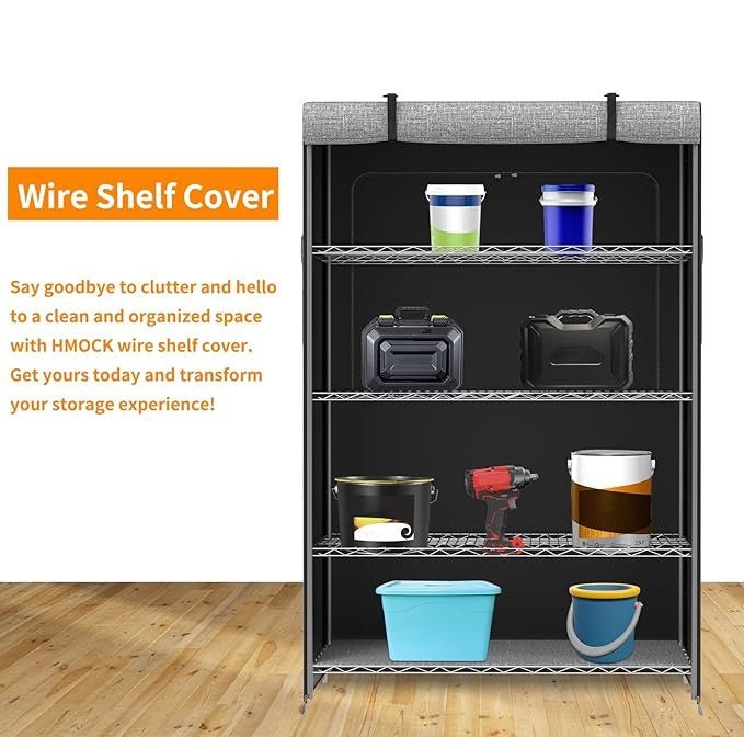 Single Zipper Double Rod Wardrobe